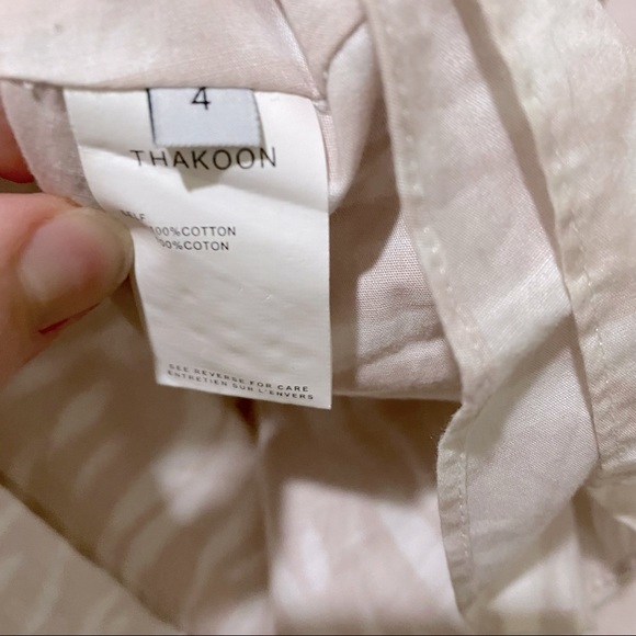 Thakoon Addition Mini Skirt dusty pink ruffles 4 - Picture 8 of 10